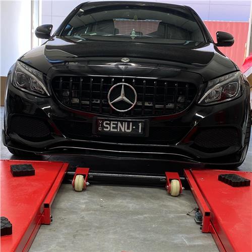 Mercedes C-Class GTR BLACK GRILLE WITH CAMERA HOLE for W205 C43 C200 C250 C300